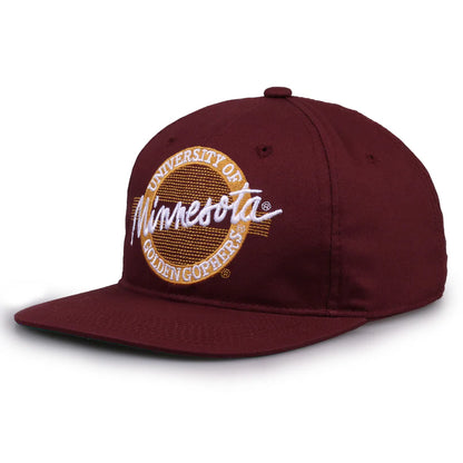 Minnesota Golden Gophers Retro Circle Snapback Hat