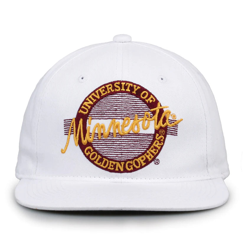 Minnesota Golden Gophers Retro Circle Snapback Hat