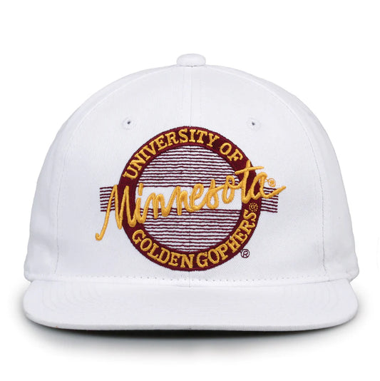 Minnesota Golden Gophers Retro Circle Snapback Hat