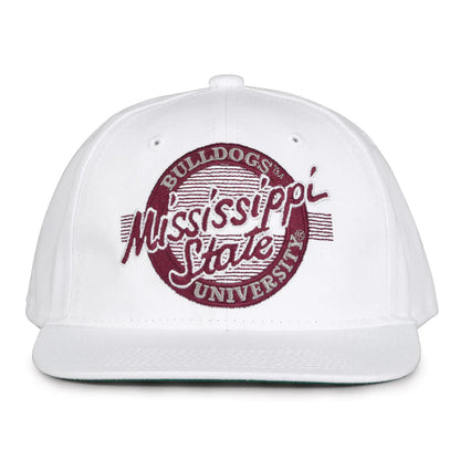 Mississippi State Bulldogs Retro Circle Snapback Hat