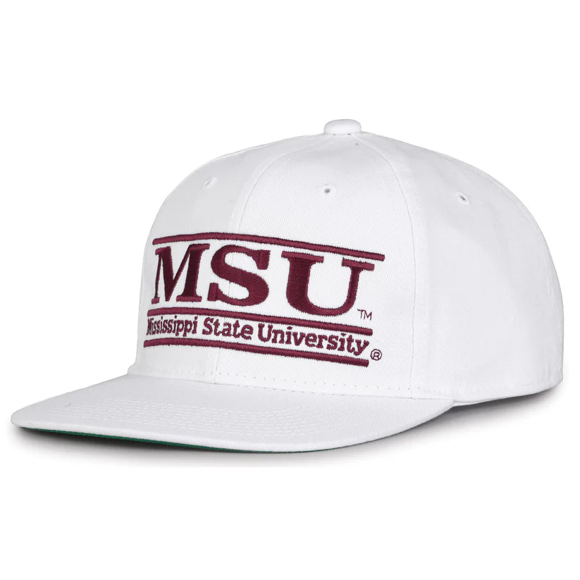 Mississippi State Bulldogs Retro Bar Snapback Hat
