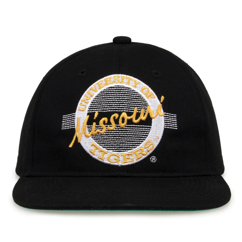 Missouri Tigers Retro Circle Snapback Hat