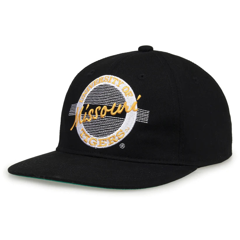 Missouri Tigers Retro Circle Snapback Hat