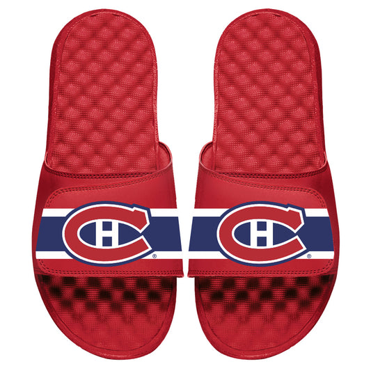 Montreal Canadiens Stripes Slides