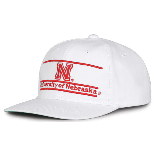Nebraska Cornhuskers Retro Bar Snapback Hat