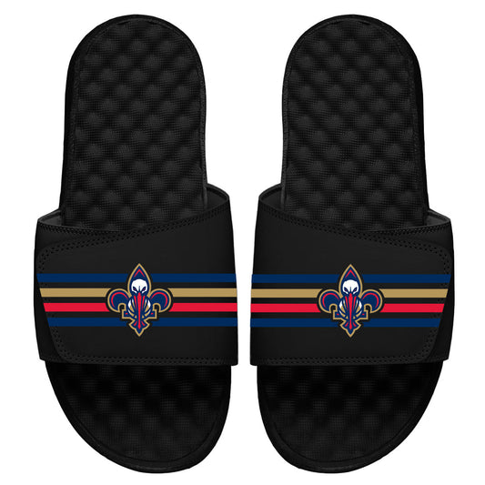 New Orleans Pelicans Stripes Slides