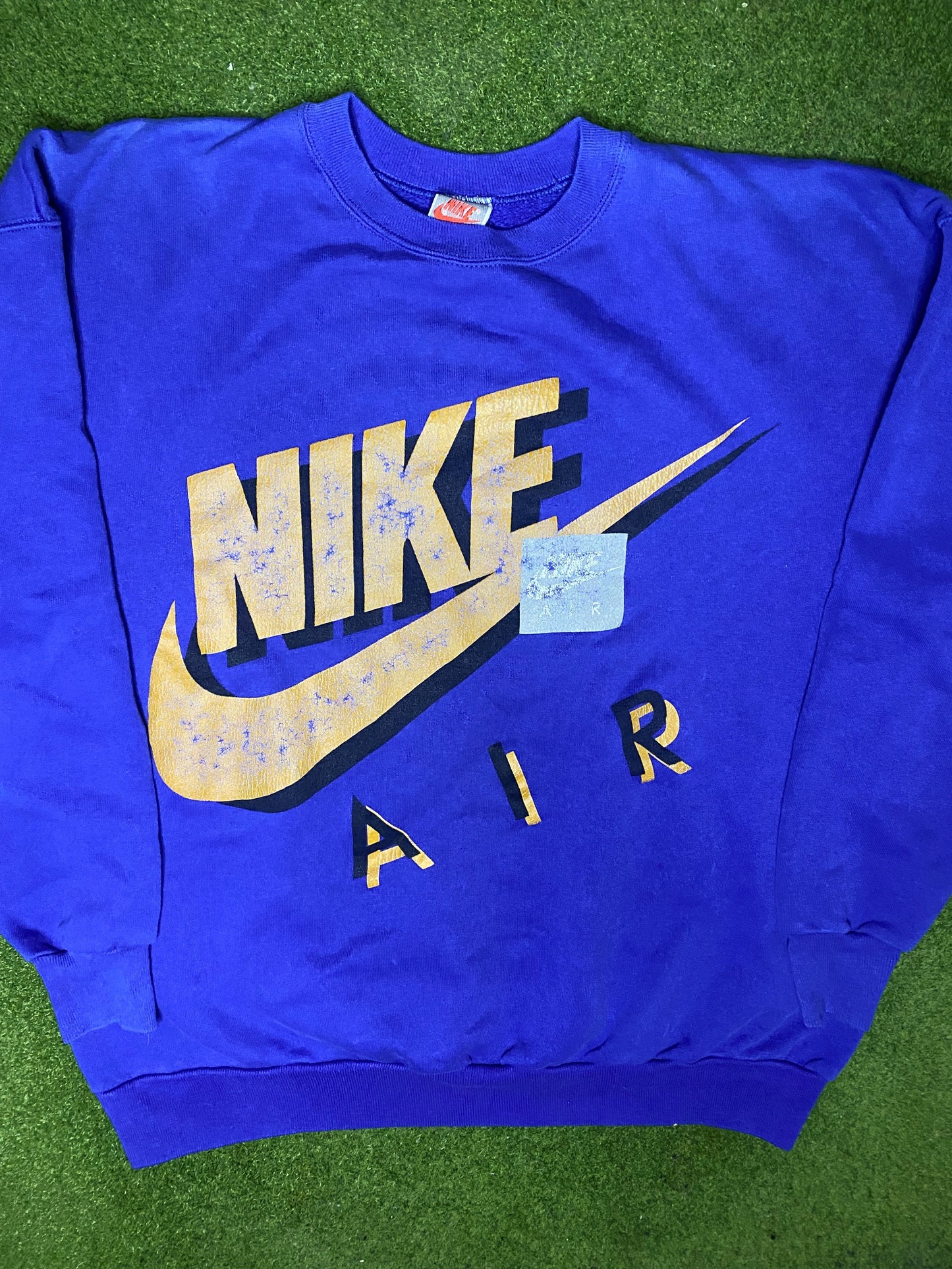 1987-1994 Nike Air - Vintage Nike Sweatshirt (XL) Gametime Vintage