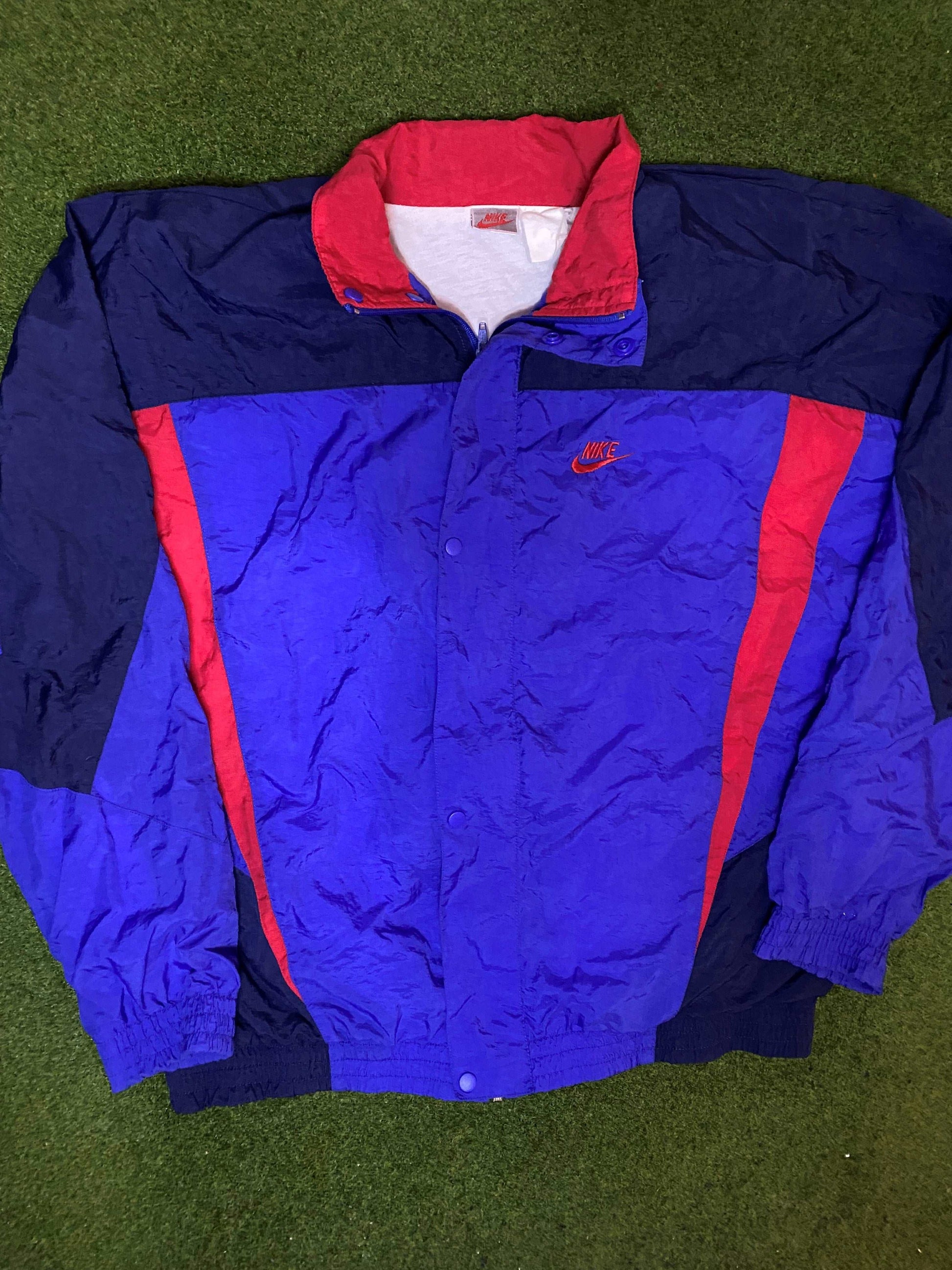 1987-1994 Nike - Vintage Nike Windbreaker (Large)