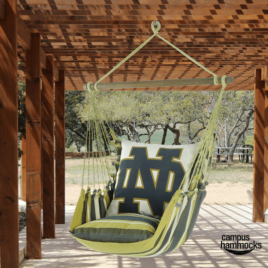 Notre Dame Fighting Irish Logo Hammock Chair Swing