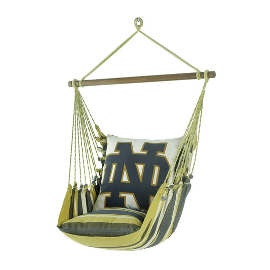 Notre Dame Fighting Irish Logo Hammock Chair Swing