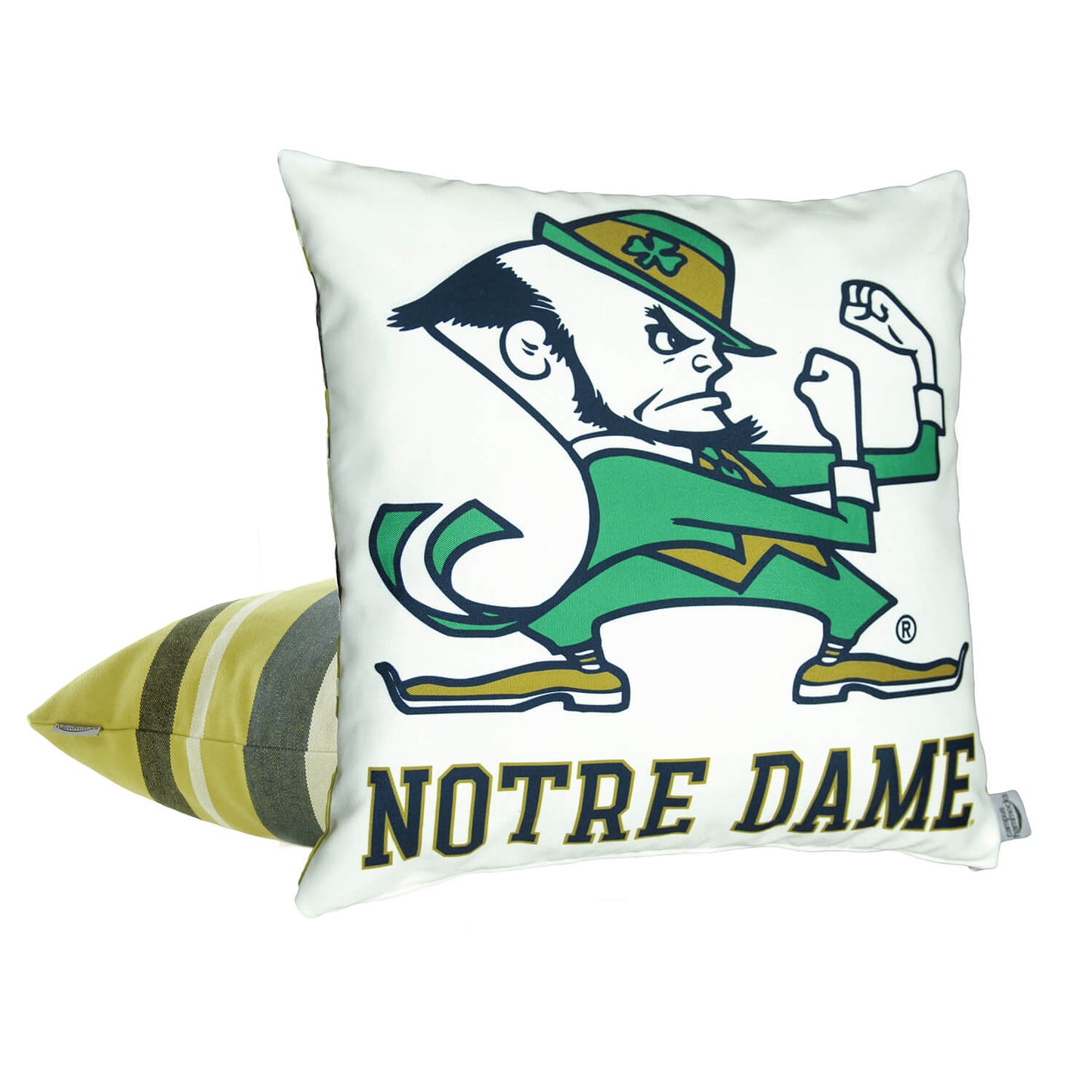 Notre Dame Fighting Mascot Irish Pillow Cover