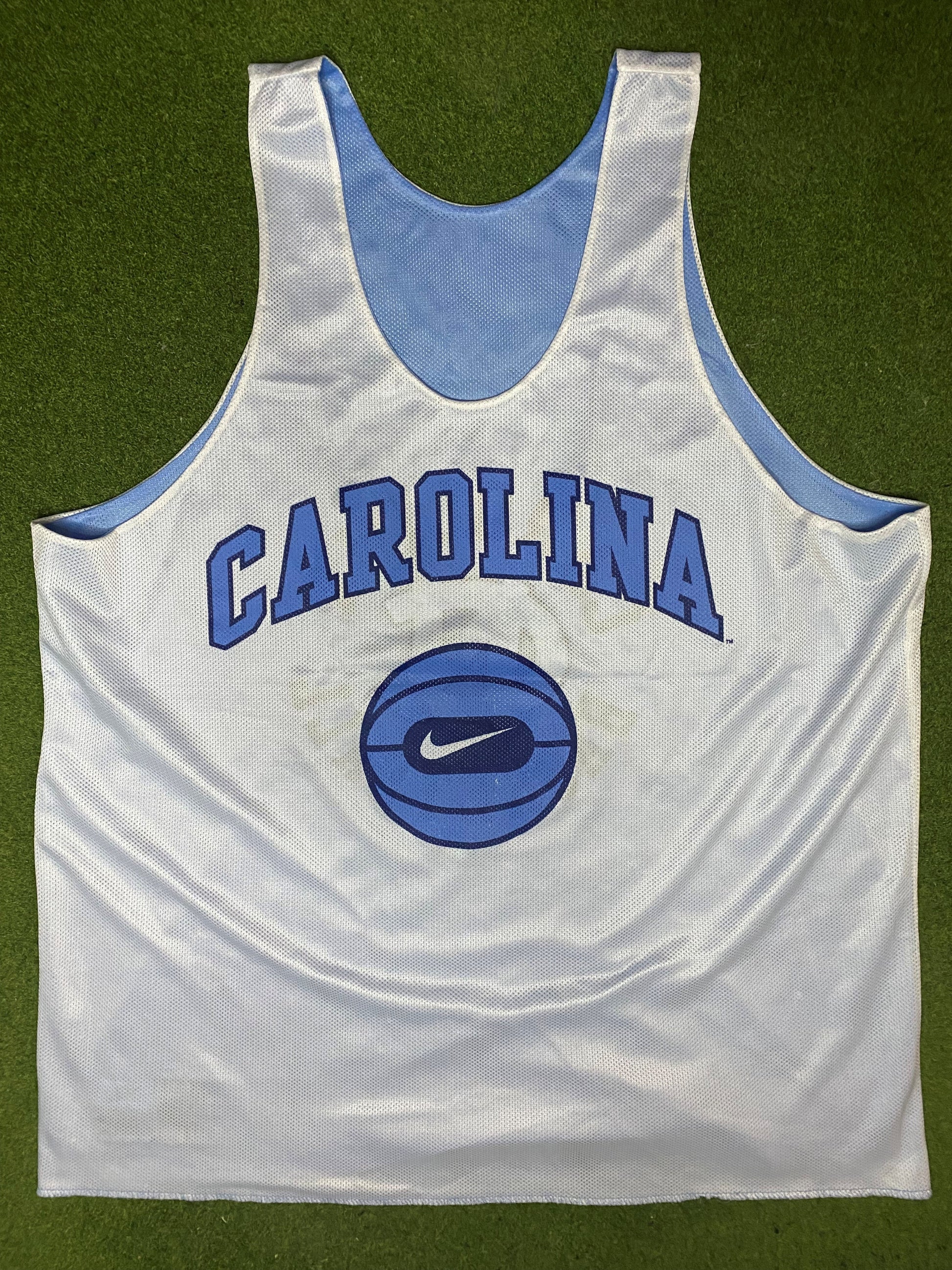 90s North Carolina - Nike Reversible - Vintage College Basketball Jersey (XL) - Gametime Vintage