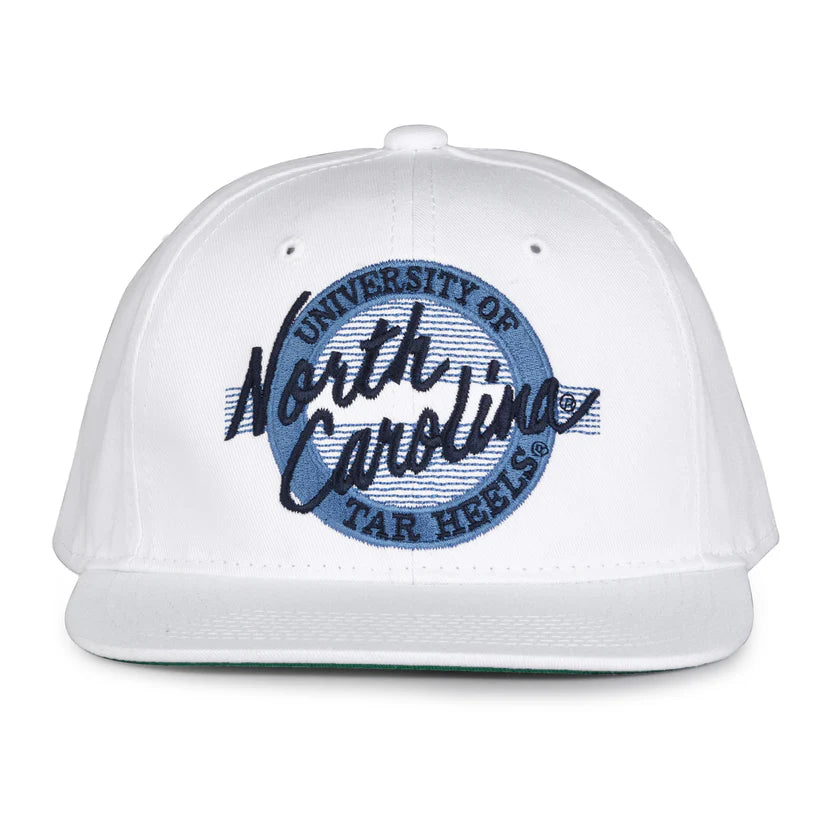 North Carolina Tar Heels Retro Circle Snapback Hat