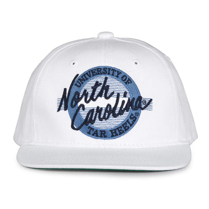 North Carolina Tar Heels Retro Circle Snapback Hat