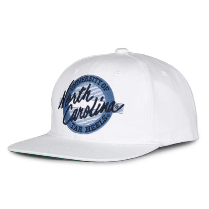 North Carolina Tar Heels Retro Circle Snapback Hat