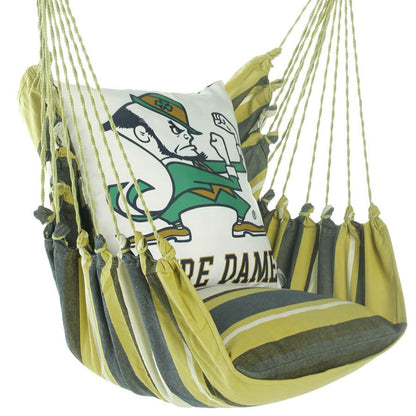 Notre Dame Fighting Irish Mascot Hammock Chair Swing