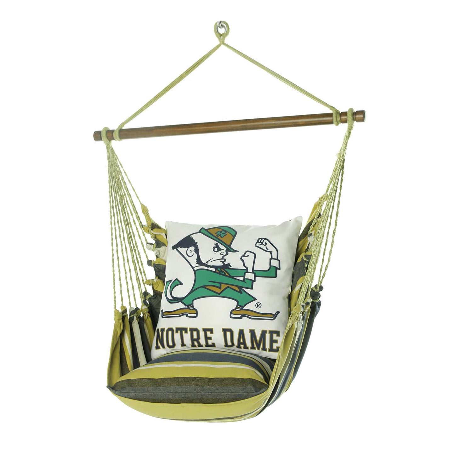 Notre Dame Fighting Irish Mascot Hammock Chair Swing