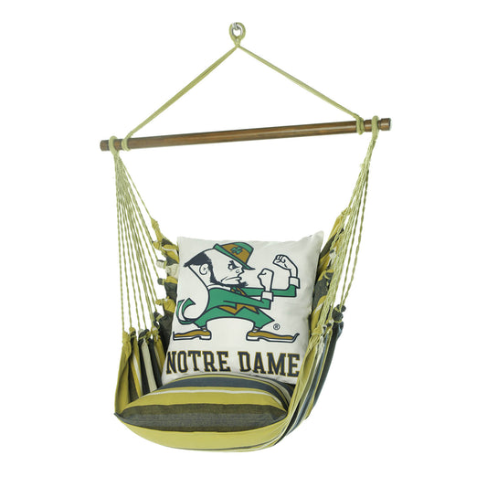 Notre Dame Fighting Irish Mascot Hammock Chair Swing