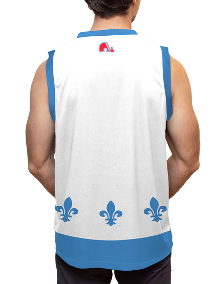 Quebec Nordiques Retro White Alternate Hockey Tank