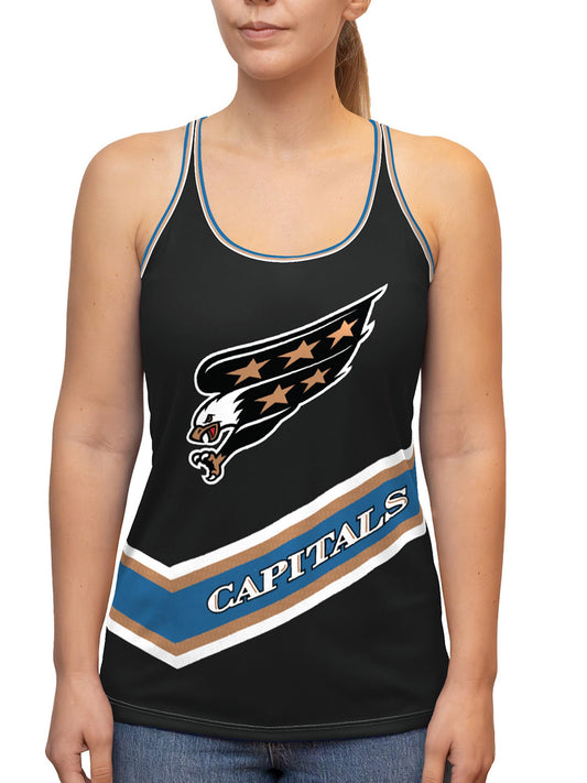 Washington Capitals "Screaming Eagle" Alternate Women's Racerback Hockey Tank