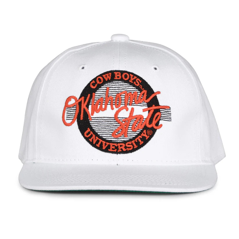 Oklahoma State Cowboys Retro Circle Snapback Hat