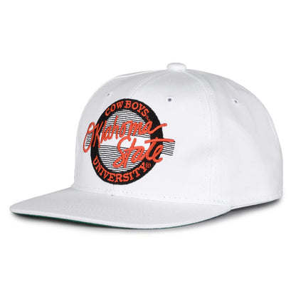 Oklahoma State Cowboys Retro Circle Snapback Hat