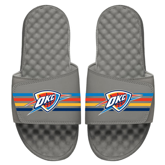 Oklahoma City Thunder Stripes Slides