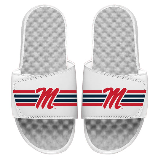 Ole' Miss Varsity Stripes Slides