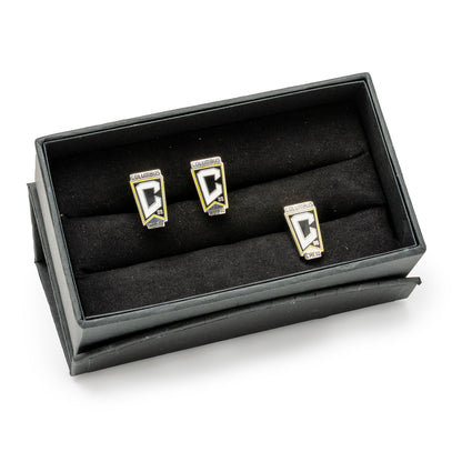 MLS Columbus Crew Cufflinks and Lapel Pin Gift Set