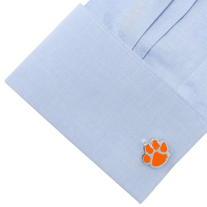 NCAA Clemson University Tigers Cufflinks & Tie Bar Gift Set