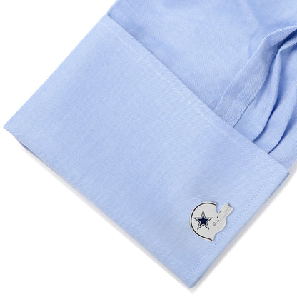 NFL Dallas Cowboys Throwback Helmet Cufflinks
