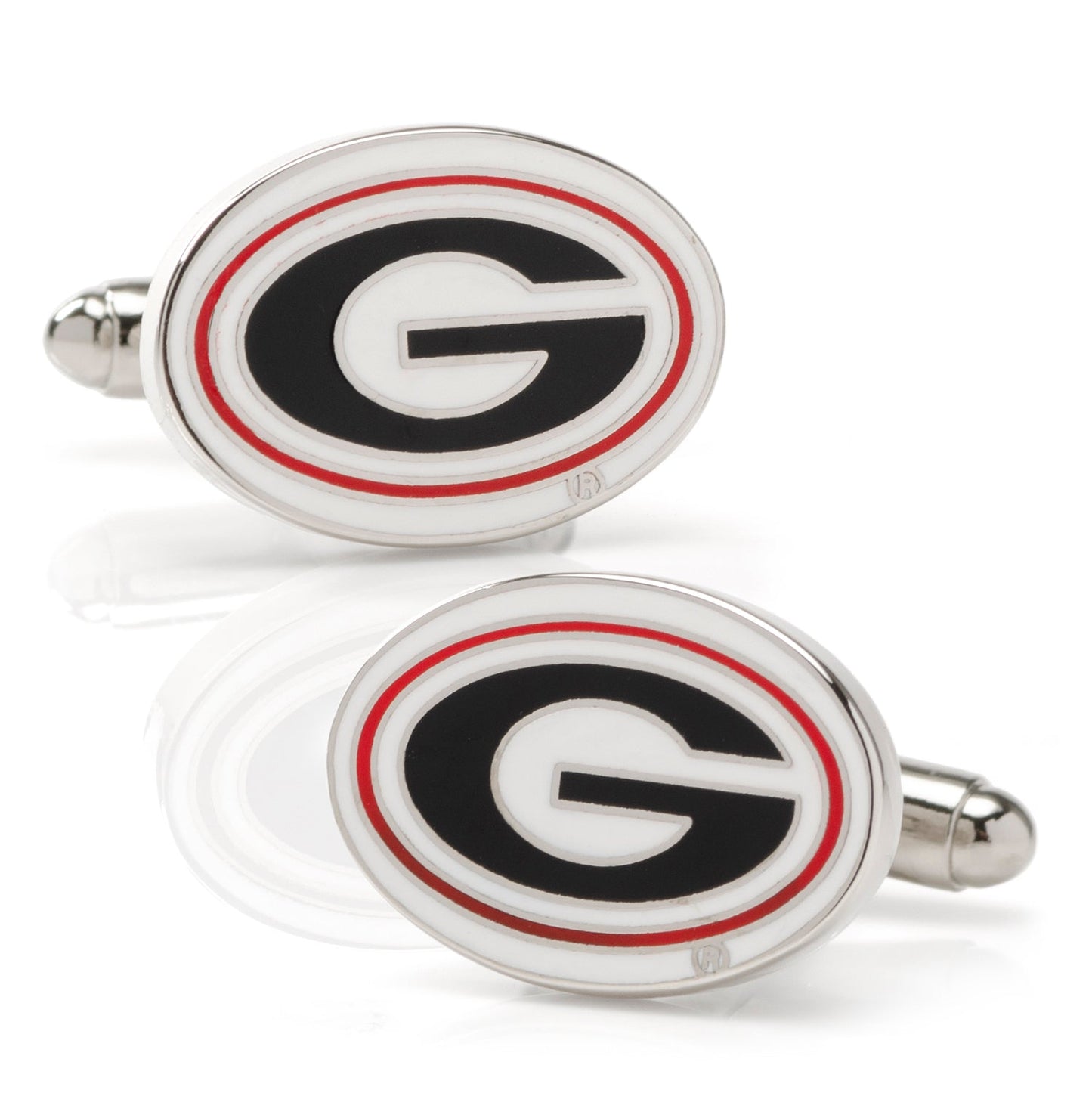 NCAA University of Georgia Bulldogs Cufflink and Tie Bar Gift Set