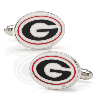NCAA University of Georgia Bulldogs Cufflink and Tie Bar Gift Set