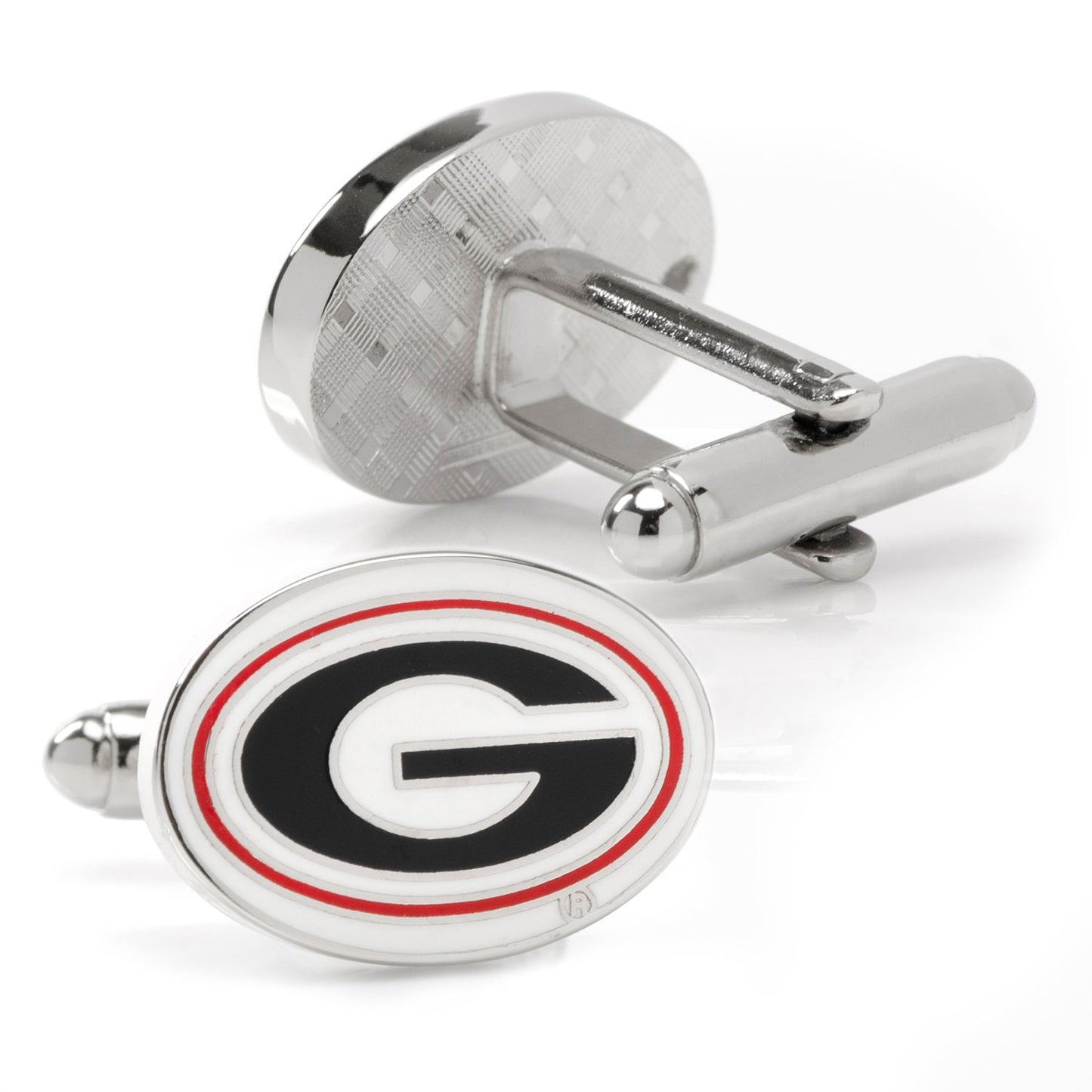 NCAA University of Georgia Bulldogs Cufflink and Tie Bar Gift Set