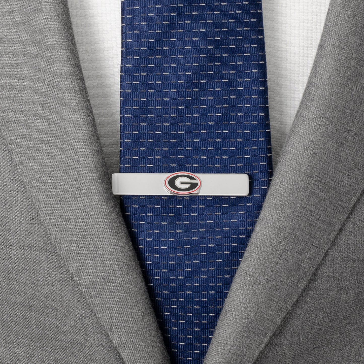 NCAA University of Georgia Bulldogs Cufflink and Tie Bar Gift Set