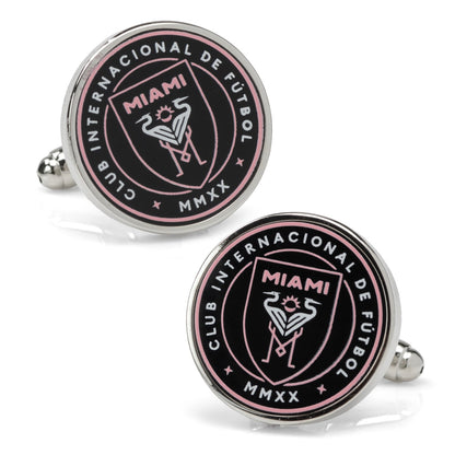 MLS Inter Miami Cufflinks and Lapel Pin Gift Set