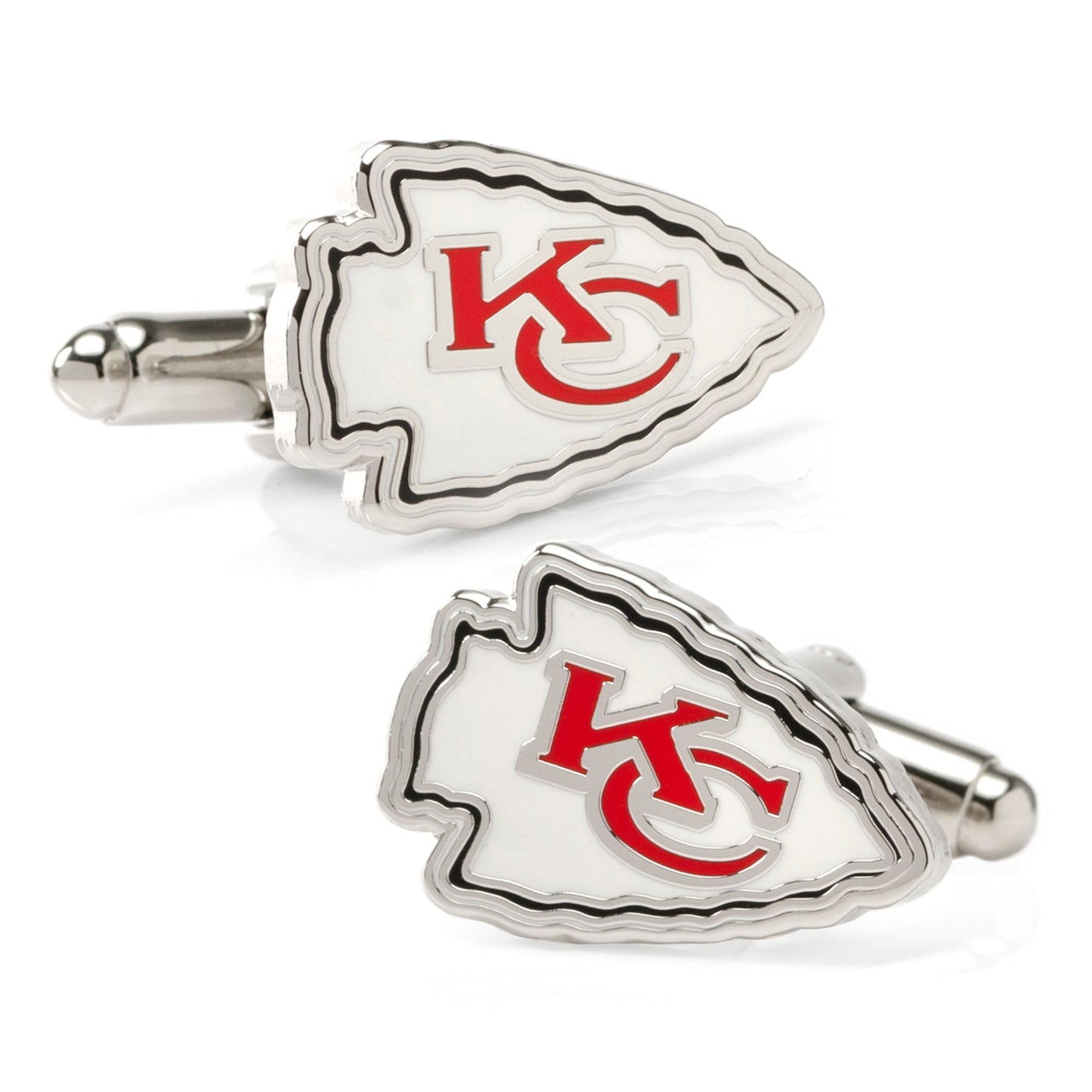 NFL Kansas City Chiefs Cufflinks and Tie Clip Gift Set