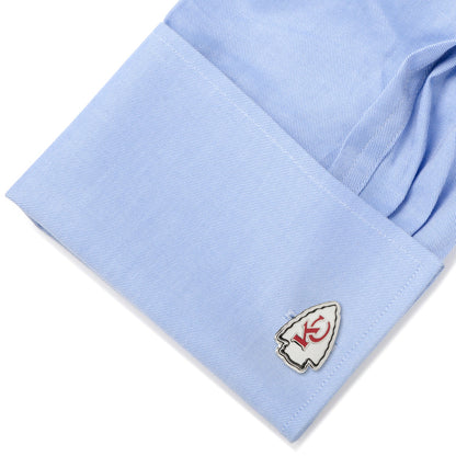 NFL Kansas City Chiefs Cufflinks and Tie Clip Gift Set