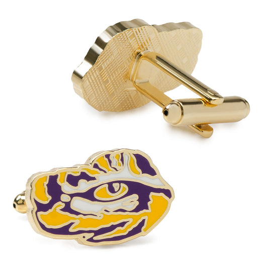 NCAA Gold LSU Tigers Cufflinks
