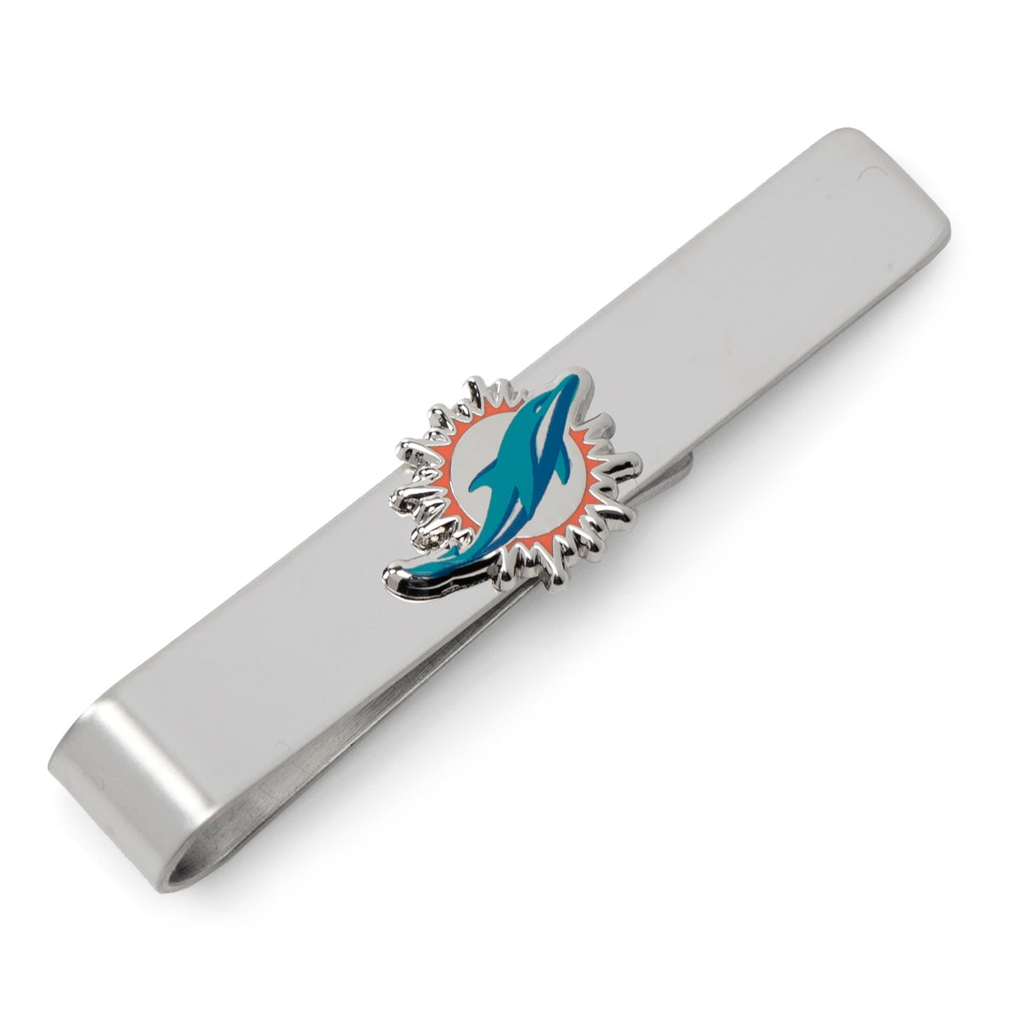 NFL Miami Dolphins Cufflinks and Tie Bar Gift Set