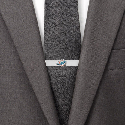 NFL Miami Dolphins Cufflinks and Tie Bar Gift Set