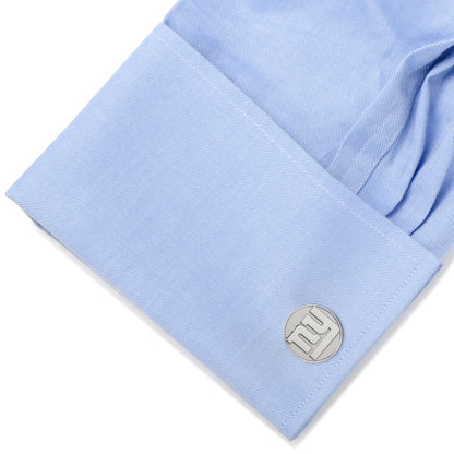 NFL New York Giants Silver Edition Cufflinks