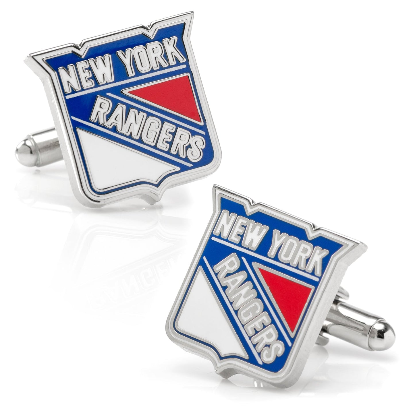 NHL New York Rangers Cufflinks and Lapel Pin Gift Set