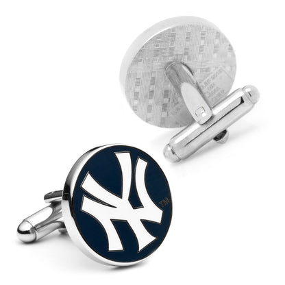 MLB New York Yankees Cufflinks and Tie Bar Gift Set