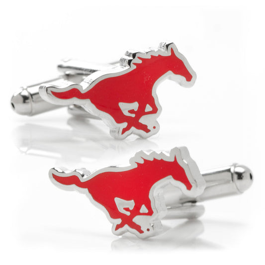 NCAA SMU Mustangs Cufflinks