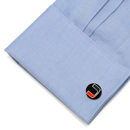 NCAA Miami Hurricanes Cufflinks