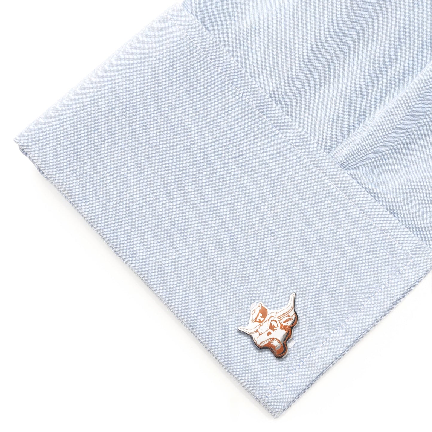 NCAA University of Texas Bevo Cufflinks