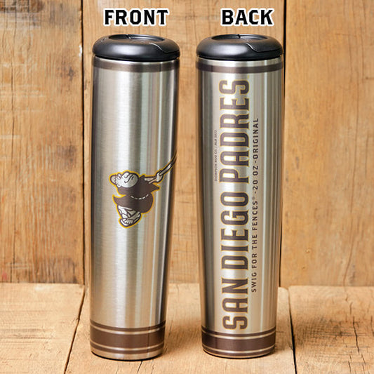 San Diego Padres Metal Dugout Mug | Stainless Steel Baseball Bat Mug