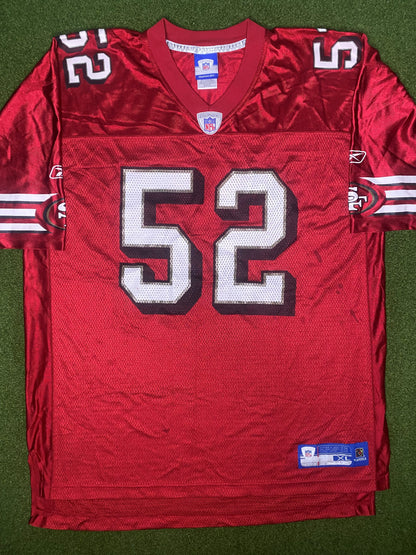 2007-2012 San Francisco 49ers - Patrick Willis #52 - Vintage NFL Jersey (XL)