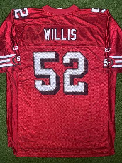 2007-2012 San Francisco 49ers - Patrick Willis #52 - Vintage NFL Jersey (XL)